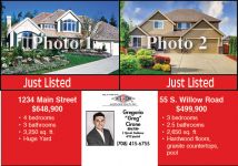 ReaMark Custom Real Estate Postcards - Choose from our Huge Real Estate Marketing Postcard Selection